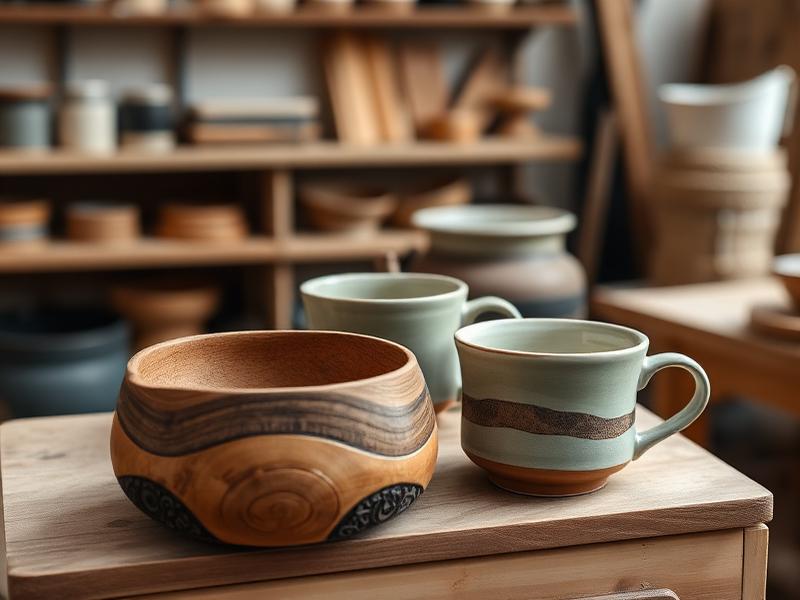 Stoneware mug sold by Clay & Spoon Studio (sample), priced at $32.00 per each